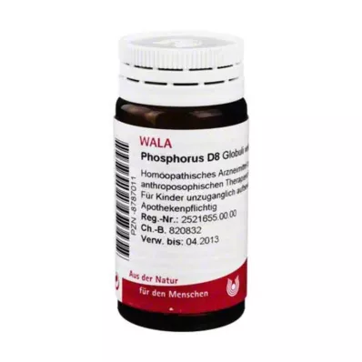 Fósforo D 8 glóbulos, 20 g