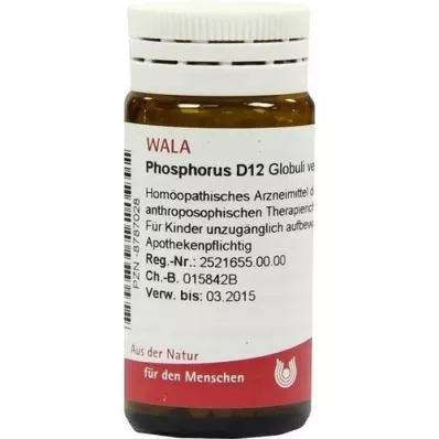 PHOSPHORUS D 12 glóbulos, 20 g