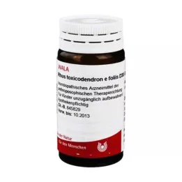 RHUS TOXICODENDRON E foliis D 30 glóbulos, 20 g