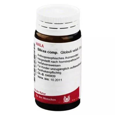 Silícea comp.Glóbulos, 20 g