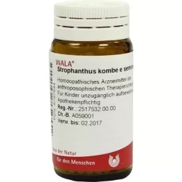 STROPHANTHUS KOMBE e semine D 3 glóbulos, 20 g