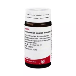 STROPHANTHUS KOMBE e semine D 3 glóbulos, 20 g