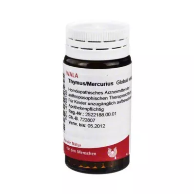 Glóbulos de timo / mercurius, 20 g