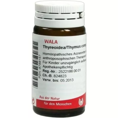 THYREOIDEA/Tomillo comp.glóbulos, 20 g