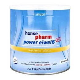 HANSEPHARM Power Protein plus Vainilla en polvo, 750 g