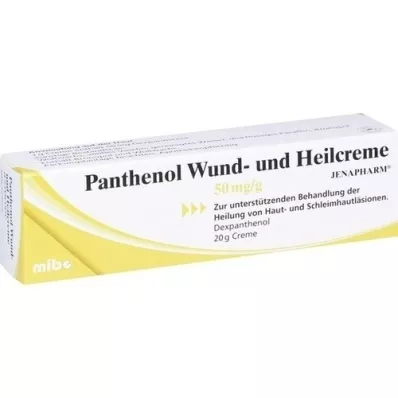 PANTHENOL Crema cicatrizante Jenapharm, 20 g