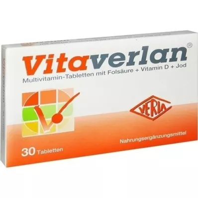 VITAVERLAN Comprimidos, 30 uds