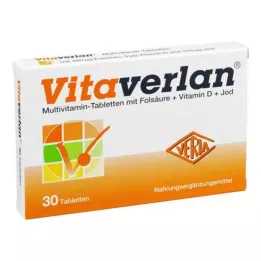 VITAVERLAN Comprimidos, 30 uds