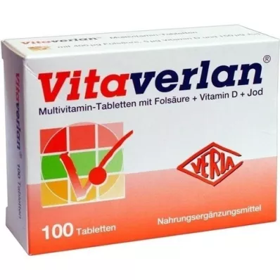 VITAVERLAN Comprimidos, 100 uds