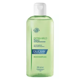 DUCRAY EXTRA MILD Champú biodegradable, 200 ml