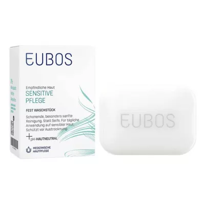 Barra de lavado sensible Eubos, 125 g