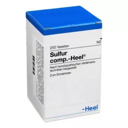 SULFUR COMP.Pastillas para el talón, 250 uds