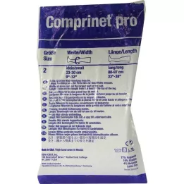 COMPRINET pro stocking top largo talla 2 blanco, 2 uds