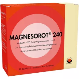 MAGNESOROT 240 sobres, 20 unidades