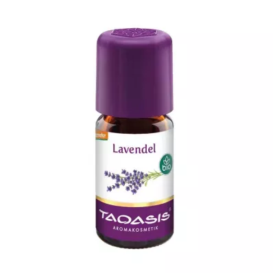 Aceite fino de lavanda orgánico Demeter, 5 ml