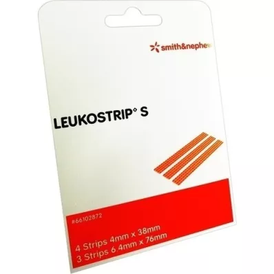 LEUKOSTRIP S tiras de sutura 2 hojas a 3/4 tiras, 2 p