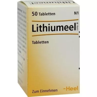 LITHIUMEEL pastillas comp., 50 uds