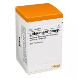 LITHIUMEEL pastillas comp., 250 uds