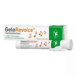 GELOREVOICE Pastillas para la garganta Grapefruit-Menthol Lut., 20 uds