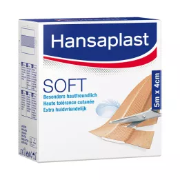 HANSAPLAST Rollo de yeso blando de 4 cmx5 m, 1 ud