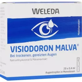 VISIODORON Colirio de Malva en pipeta monodosis, 20X0,4 ml