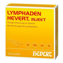LYMPHADEN HEVERT inyectar ampollas, 10 uds