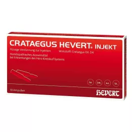CRATAEGUS HEVERT inyectar ampollas, 10 uds