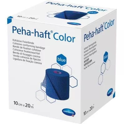 PEHA-HAFT Color Fixierb.latexfrei 10 cmx20 m azul, 1 ud