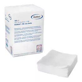 MULLKOMPRESSEN 10x10 cm no estéril 8x, 100 uds