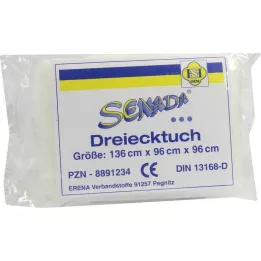 SENADA Paño triangular DIN 13168D, 1 ud