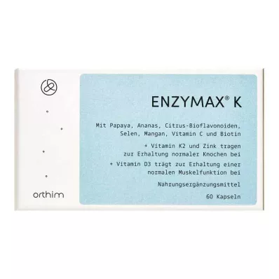 Cápsulas Enzymax K, 60 piezas