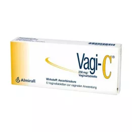 Tabletas vaginales Vagi-C®, 6 piezas