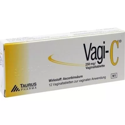 VAGI C comprimidos vaginales, 12 uds