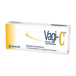 Tabletas vaginales Vagi-C®, 12 piezas