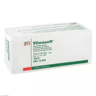 VLIWASOFT Compresas no tejidas 7,5x7,5 cm no estériles 6l., 100 uds