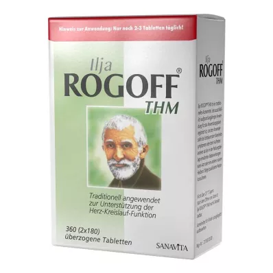 Ilja Rogoff Thm tabletas recubiertas, 360 ST