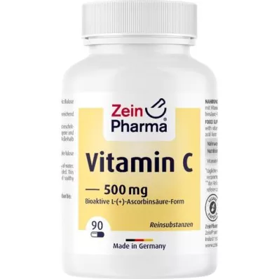VITAMIN C 500 mg cápsulas, 90 uds