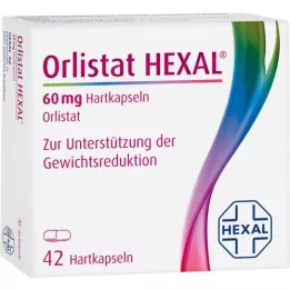 ORLISTAT HEXAL 60 mg cápsulas duras, 42 uds