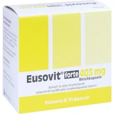 EUSOVIT forte 403 mg cápsulas blandas, 100 uds