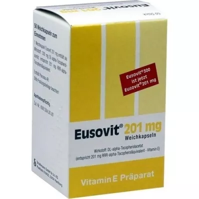 EUSOVIT 201 mg cápsulas blandas, 50 uds