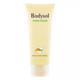 BODYSOL Gel de ducha Aroma Leche y Miel, 250 ml