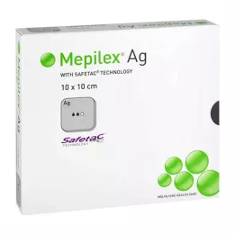 MEPILEX Apósito de espuma de Ag 10x10 cm estéril, 10 uds