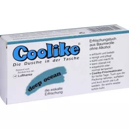 COOLIKE Toalla refrescante océano profundo, 5 uds