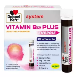DOPPELHERZ Sistema Vitamina B12 Plus Ampollas para beber, 10X25 ml