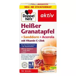 DOPPELHERZ granada caliente+espino cerval de mar+acerola, 10 uds