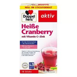 DOPPELHERZ arándano caliente con vit.C+granulado de zinc, 10 uds