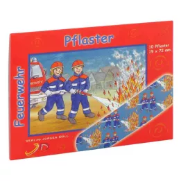 KINDERPFLASTER Carta del cuerpo de bomberos, 10 uds