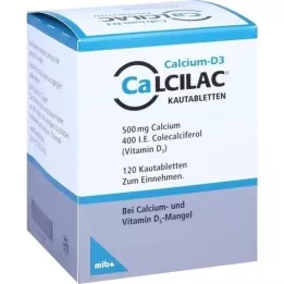 CALCILAC Comprimidos masticables, 120 uds