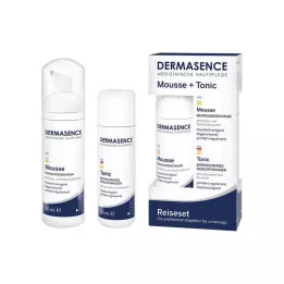 DERMASENCE Estuche de viaje, 2X50 ml