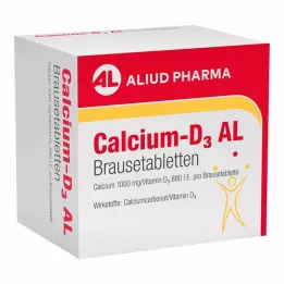 CALCIUM-D3 AL Comprimidos efervescentes, 50 uds